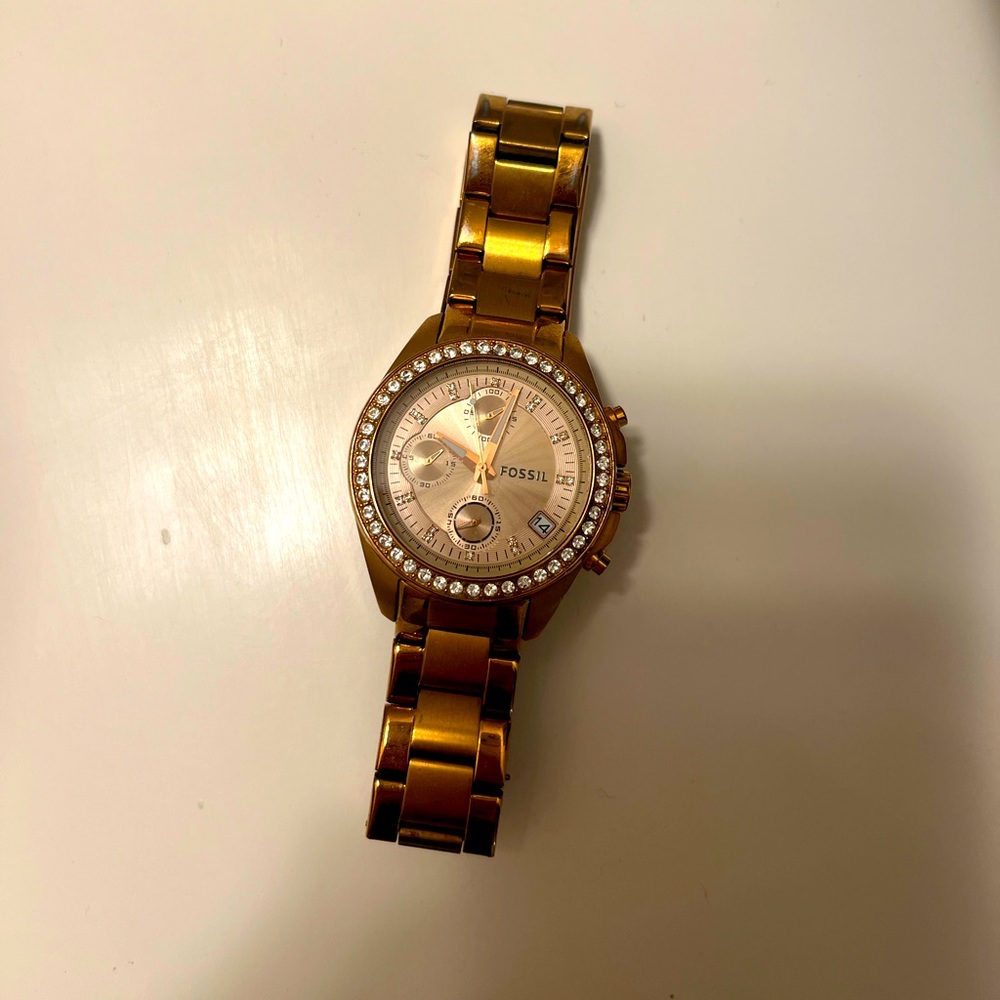 Women’s Fossil Watch Rose Gold